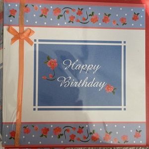 Birthday Cards. Square. 20 handmade cards for $20.00